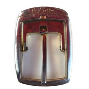 Christian Dior Vintage Logo Belt buckle